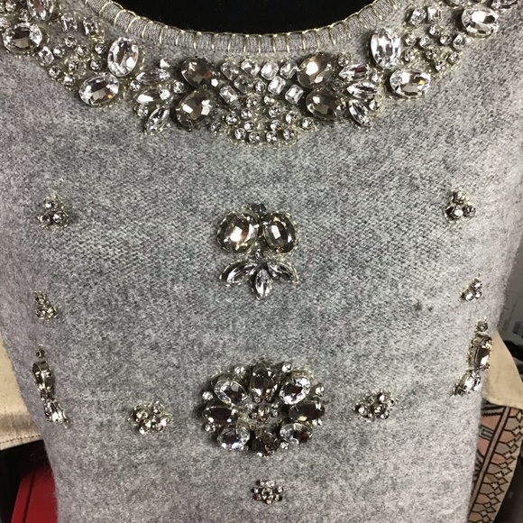 Jessica  Gray sleeveless sweater Dress Women size Large - Picture 7 of 11